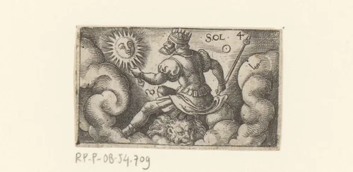 Sol by Unknown, print, 1524-1562
