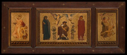 Study for the Ceiling of the Marquand Music Room by Frederic Leighton, painting, 1881-1891