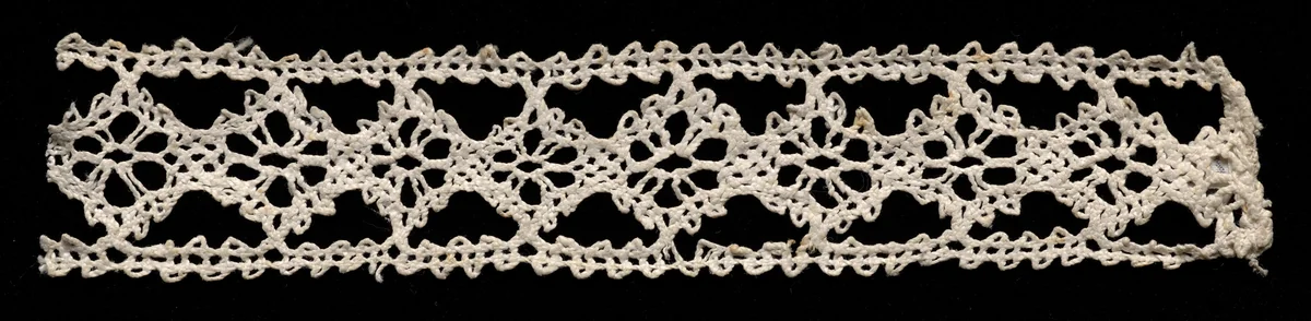 Bobbin Lace Insertion by Unknown, textile, 1540-1560