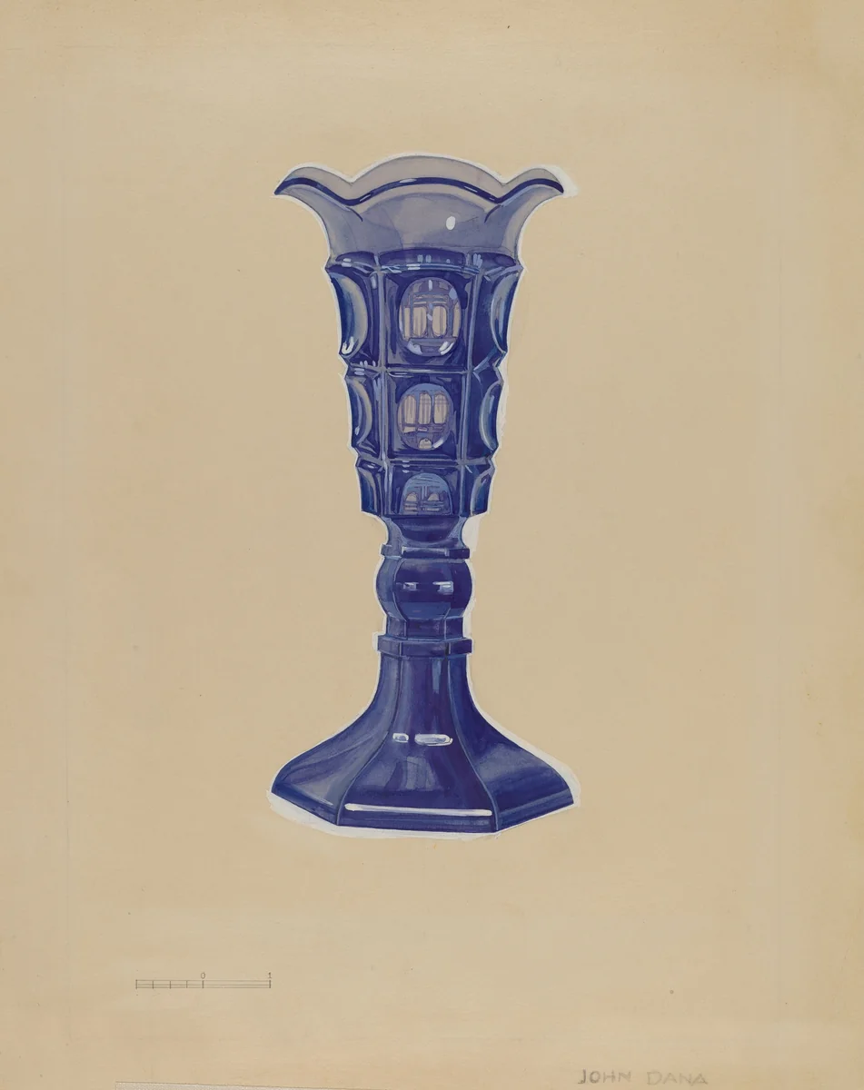 Vase by John Dana, index of american design, 1940
