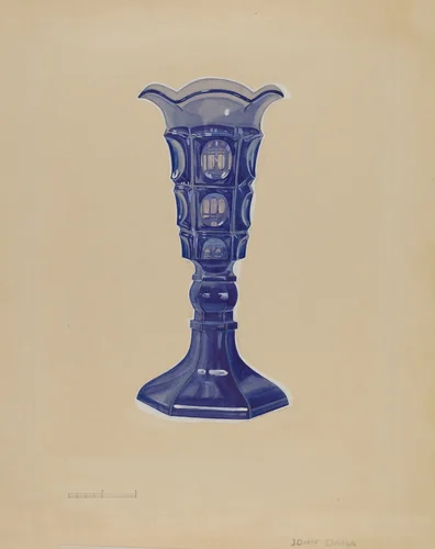 Vase by John Dana, index of american design, 1940