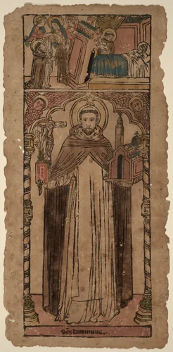 Saint Dominic by Italian 15th Century, print, 1450