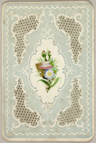 Untitled Valentine (Flowers) by Unknown Artist, other, 1840-1850