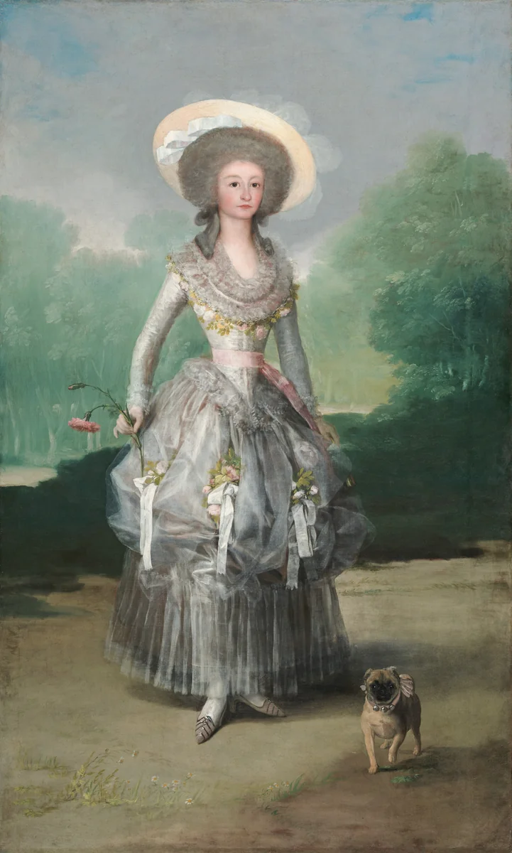 The Marquesa de Pontejos by Francisco Goya, painting, 1786