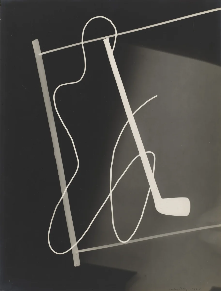 Rayograph by Man Ray, photograph, 1928