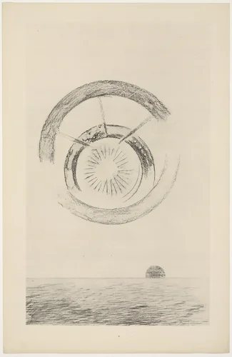 A Glance (Un coup d'oeil) from Natural History (Histoire naturelle) by Max Ernst, print, 1925