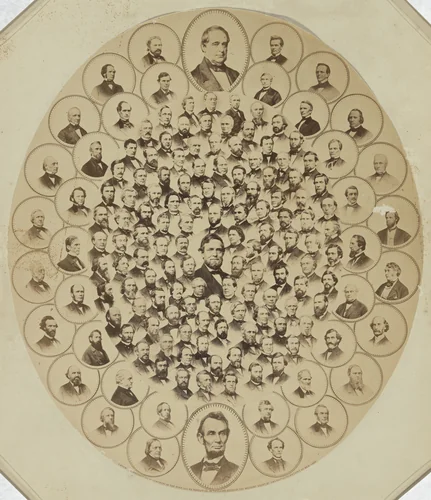 Anti-Slavery Constitutional Amendment Picture by Powell & Co., photograph, 1865