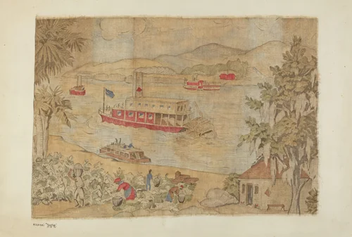 Printed Cotton by Michael Trekur, index of american design, 1939