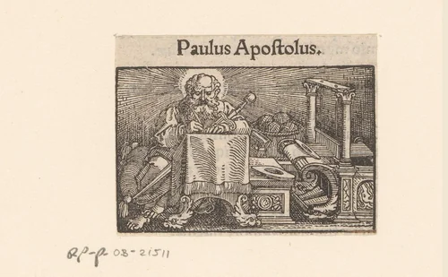 Apostel Paulus by anonymous, print, 1530-1533