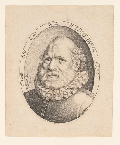 Rutgaert Janszoon by Jacques de Gheyn II, print, 1596