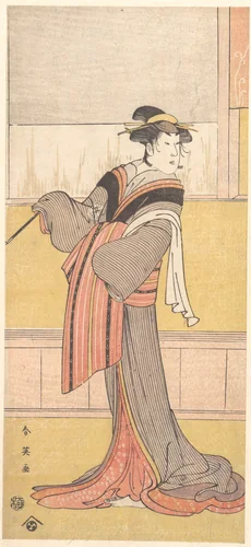 Segawa Kikunojo III by Katsukawa Shun'ei (勝川春英), print, 1781-1811