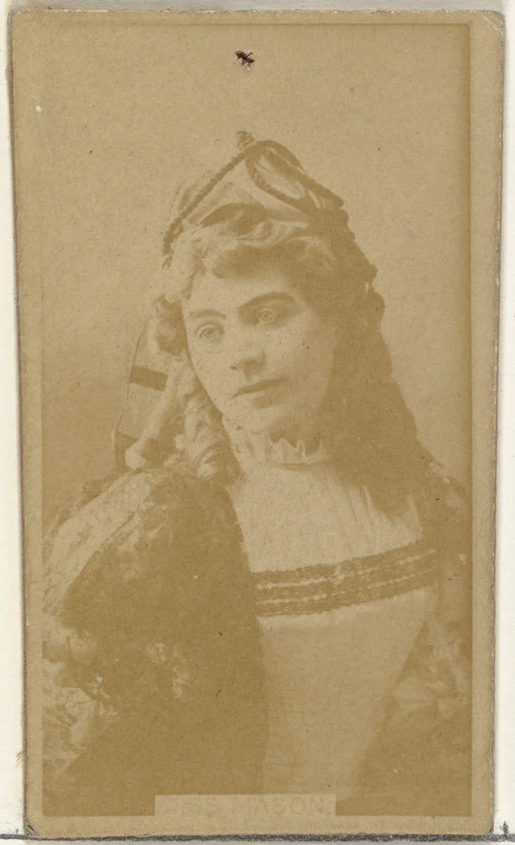 Miss Mason, from the Actors and Actresses series (N145-8) issued by Duke Sons & Co. to promote Duke Cigarettes by W. Duke, Sons & Co., photograph, 1890-1895