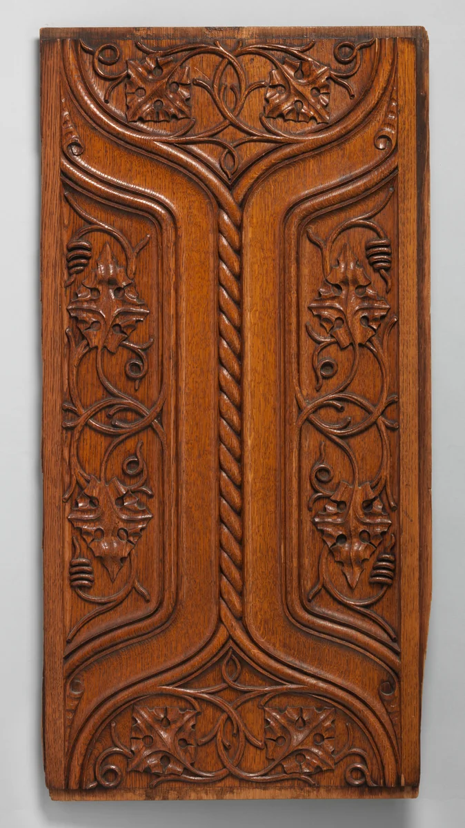 Decorative paneling from the Palace of Westminster by Augustus Welby Northmore Pugin, other, 1840-1859