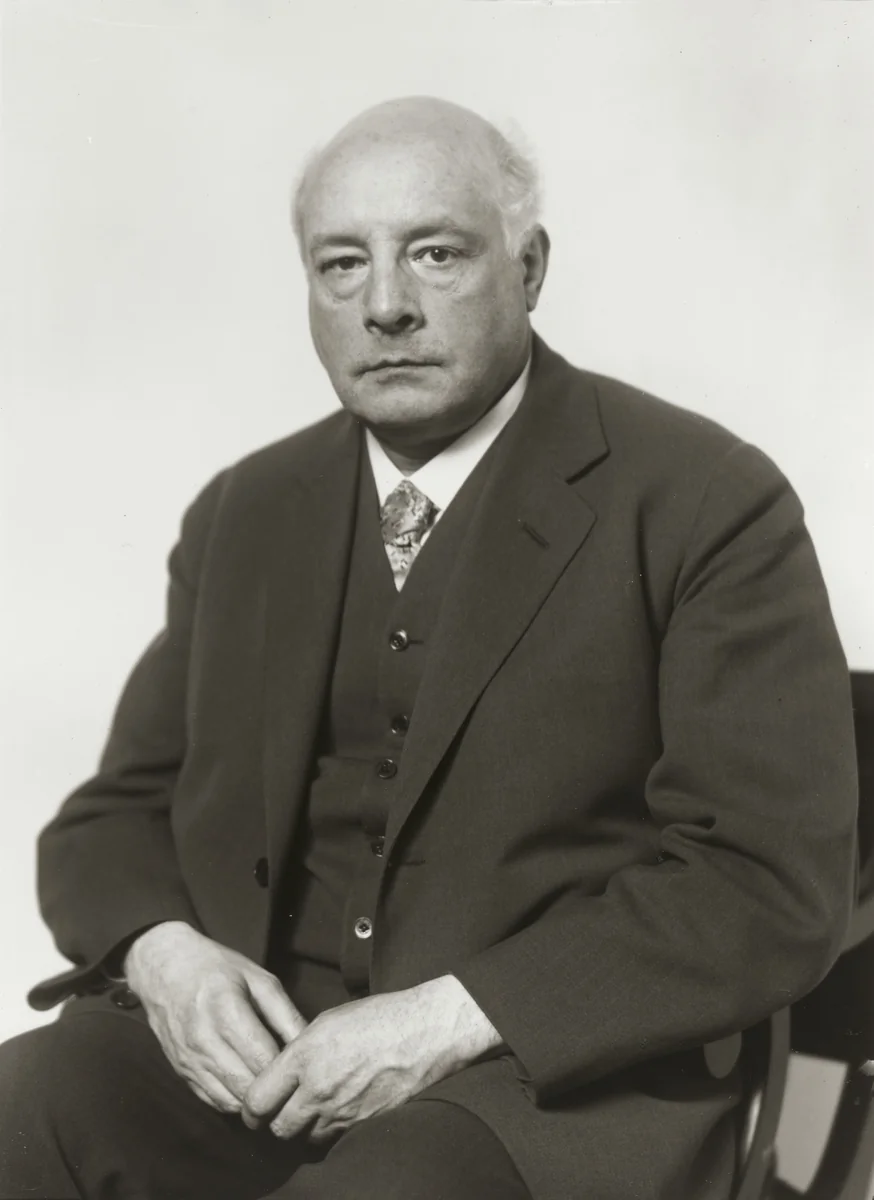 Composer [August von Othegraven] by August Sander, photograph, 1926