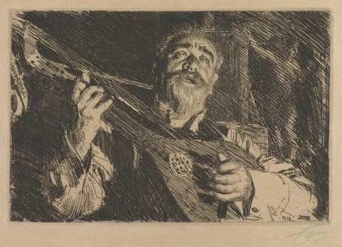 Vicke by Anders Zorn, print, 1918