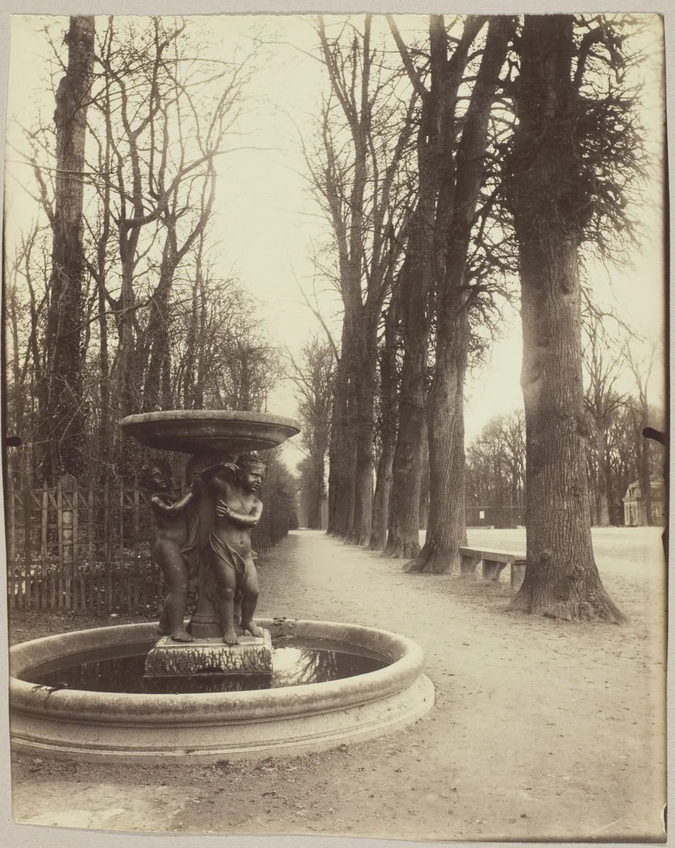 Versailles, Coin de Parc by Jean-Eugène-Auguste Atget, photograph, 1902