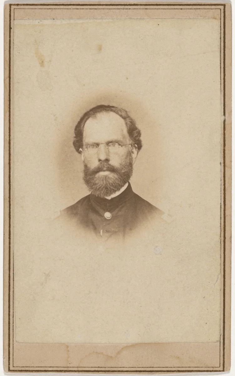 Captain Horace James by Stayner & Smith, photograph, 1855-1865