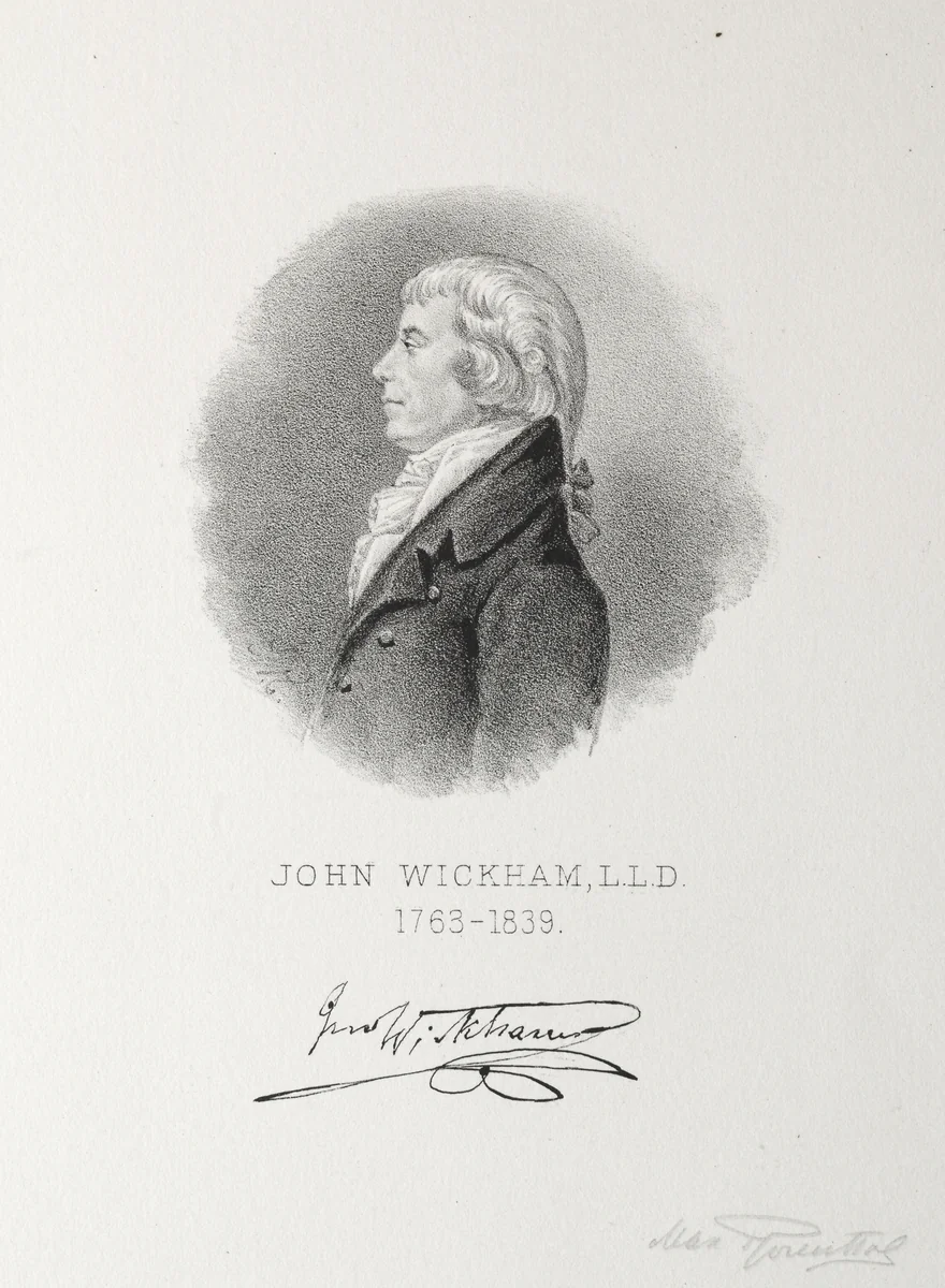 John Wickham by Max Rosenthal, print, 1890-1910