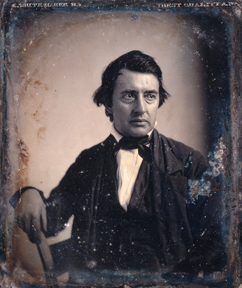 Albert Sands Southworth by Southworth and Hawes, photograph, 1845-1850