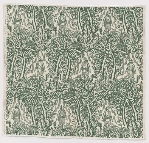 La Chasse textile by Raoul Dufy, design, 1919