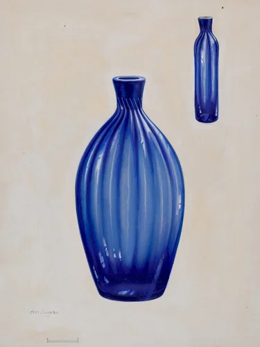 Flask by Charles Caseau, index of american design, 1936