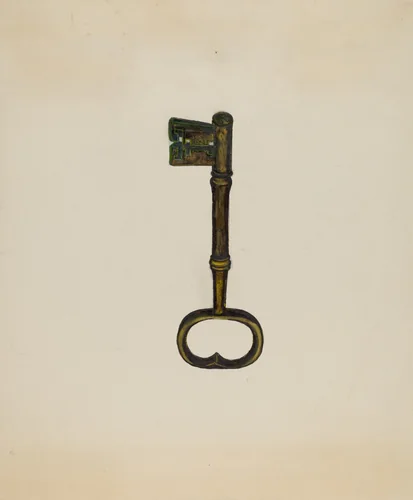 Key by Edna Crenshaw Rex, index of american design, 1935-1942