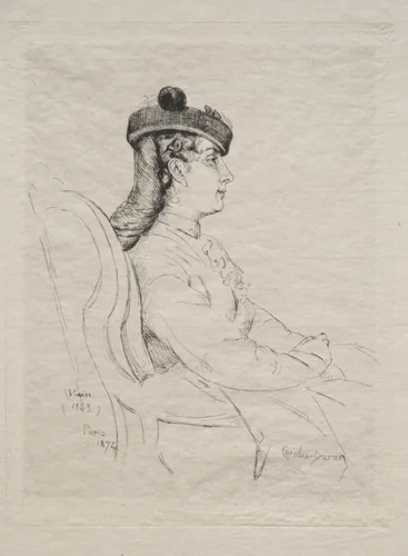 Souvenir de Voyage by Emile Auguste Carolus-Duran, print, 1874