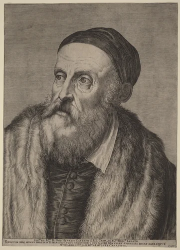 Titian by Agostino Carracci
Titian, print, 1587