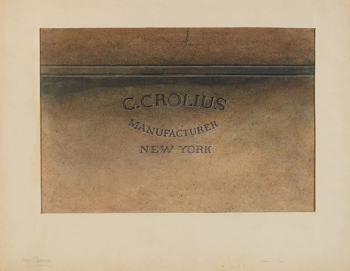 Jar by Charles Caseau, index of american design, 1937