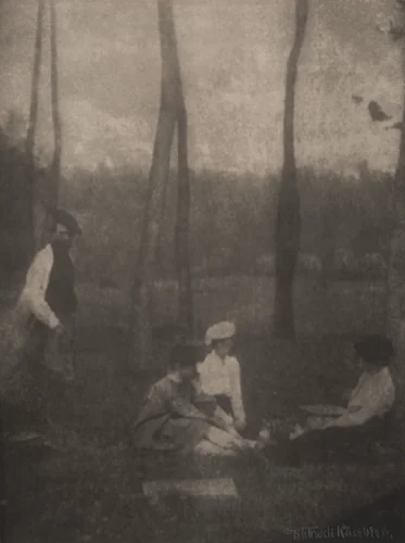 Serbonne by Gertrude Käsebier, photograph, 1900