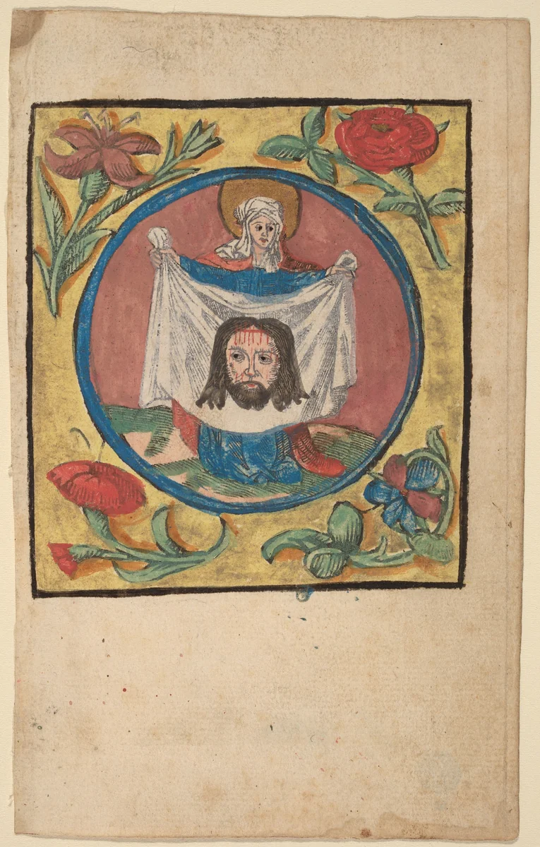 Saint Veronica with the Sudarium by Netherlandish 15th Century, print, 1500