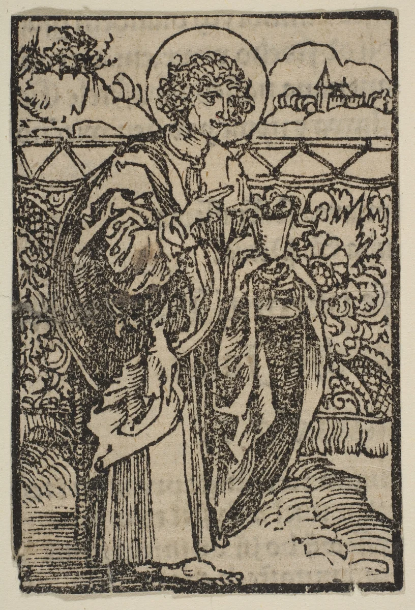 Saint John by Albrecht Dürer, print, 1485-1528