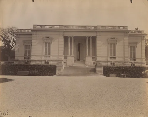 Château de Bagatelle by Eugène Atget, photograph, 1909