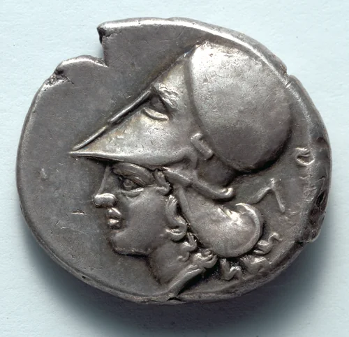 Stater: Head of Athena (reverse) by Unknown, metalwork, -355--295
