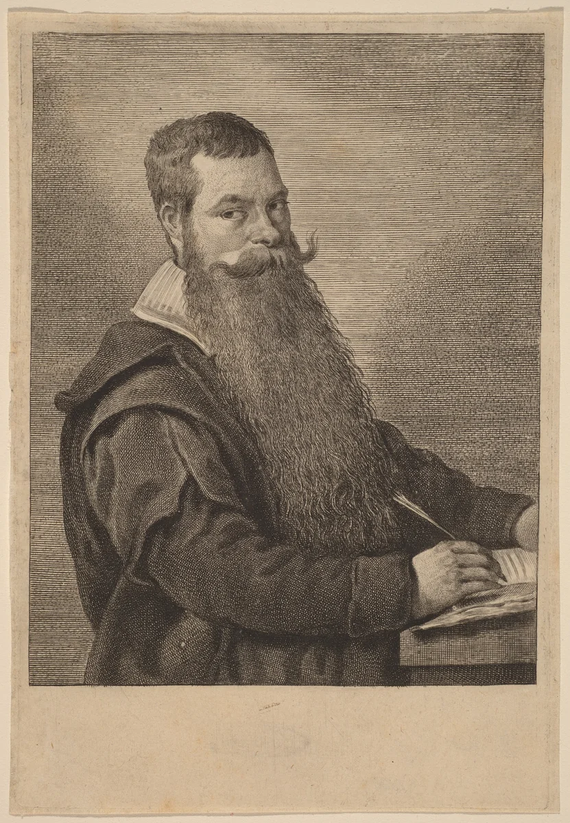 Nicolas Bodding van Laer by Jonas Suyderhoff, print, 1639