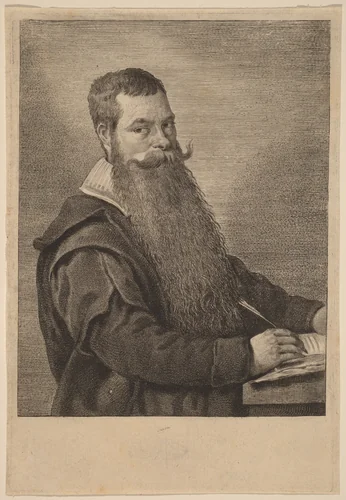 Nicolas Bodding van Laer by Jonas Suyderhoff, print, 1639