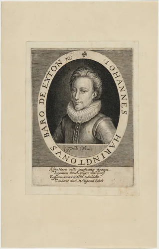John Harington, Second Baron of Exton by Magdalena van de Passe
Willem de Passe, print, 1620