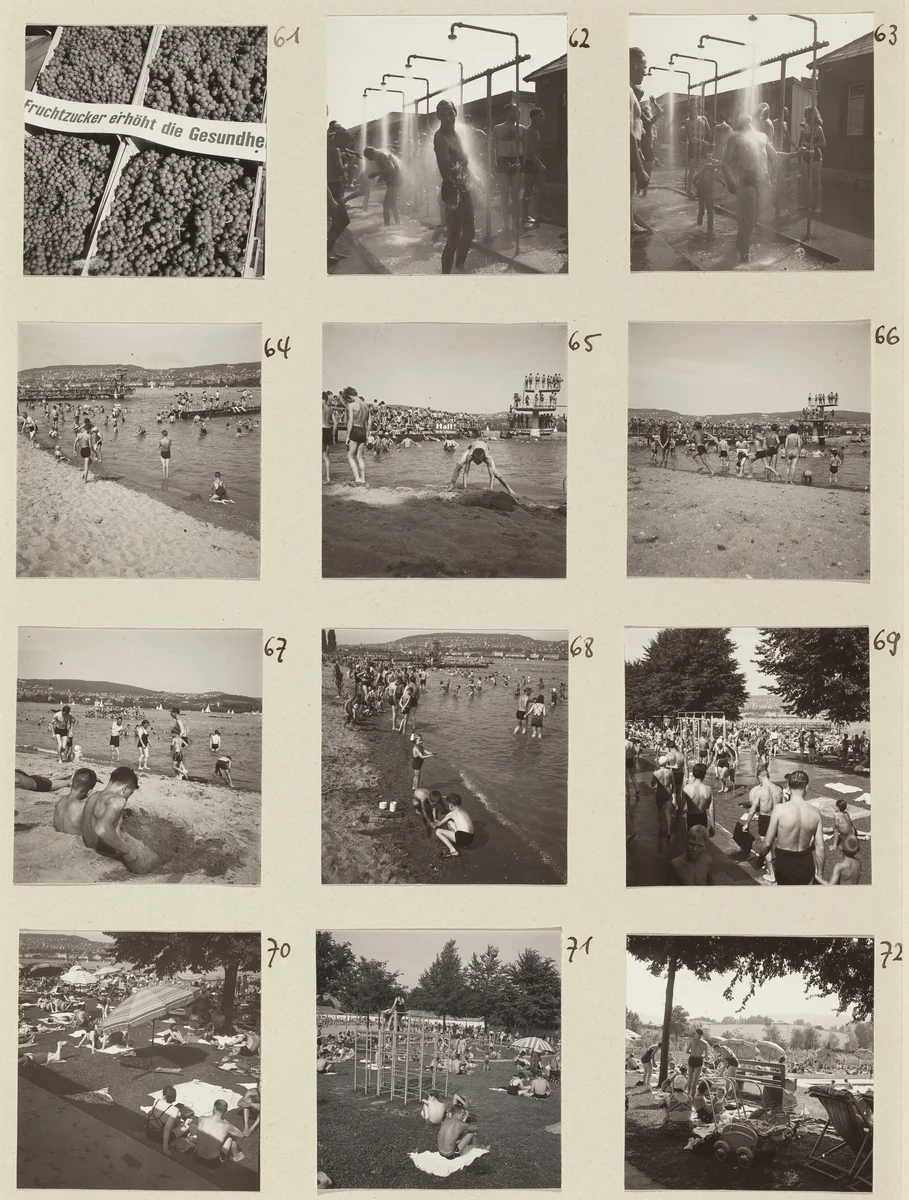 Die Reportage (Reportage) 61-72 by Robert Frank, photograph, 1942-1946