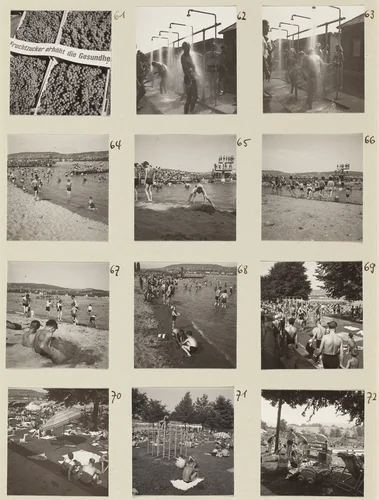 Die Reportage (Reportage) 61-72 by Robert Frank, photograph, 1942-1946