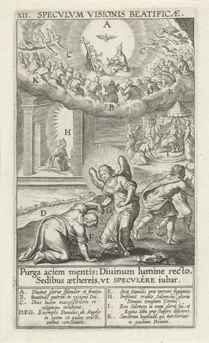 Spiegel der gelukzaligheid by Theodoor Galle, print, 1610