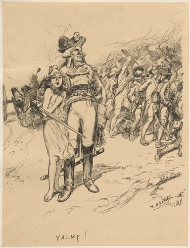 Valmy by Adolphe Léon Willette, book, 1897-1899
