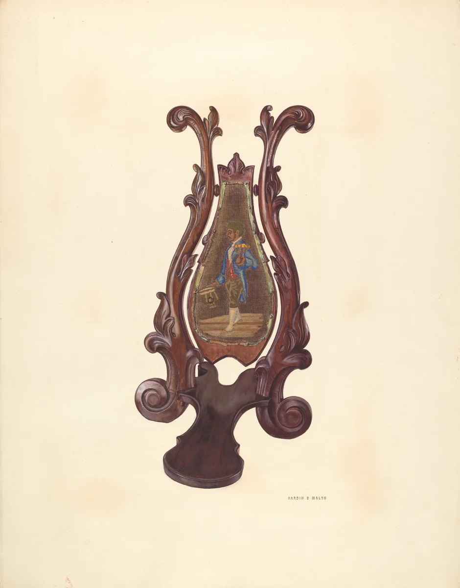 Bootjack by Hardin Walsh, index of american design, 1938