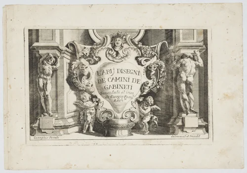 Varij Disegni de Camini de Gabineti [sic] by Giorgio Fossati, print, 1735-1745