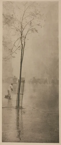 Spring Showers by Alfred Stieglitz, print, 1900-1901