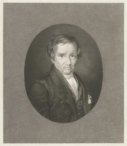 Portret van Willem de Clercq by Henricus Wilhelmus Couwenberg, print, 1829-1845