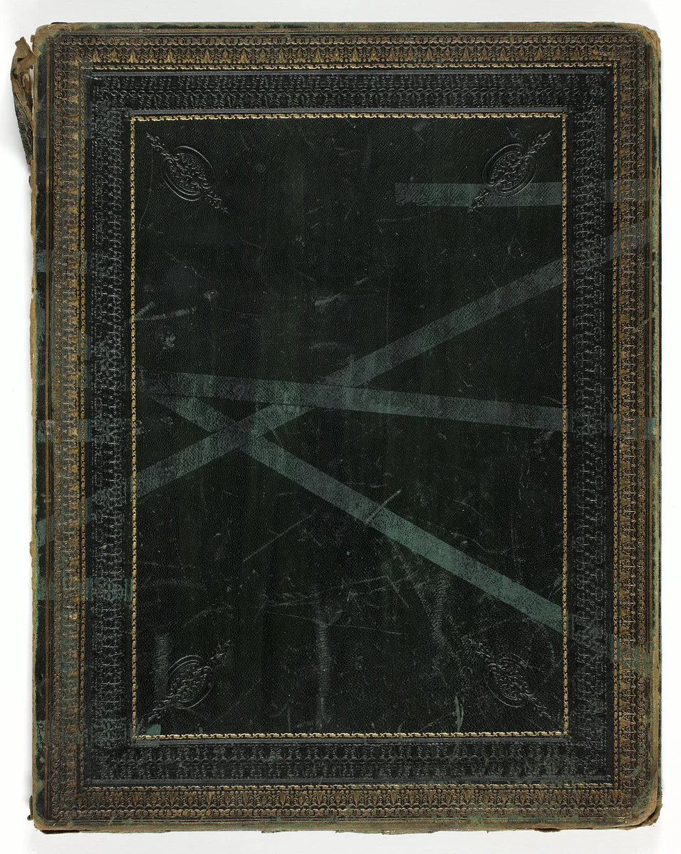 Text and cover, from Illustrations of the Bible by John Martin, other, 1833-1835