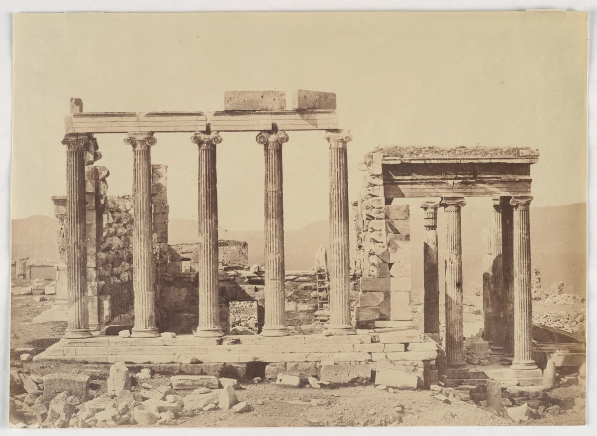 [Acropolis, Athens, Greece] by James Robertson, photograph, 1850-1855