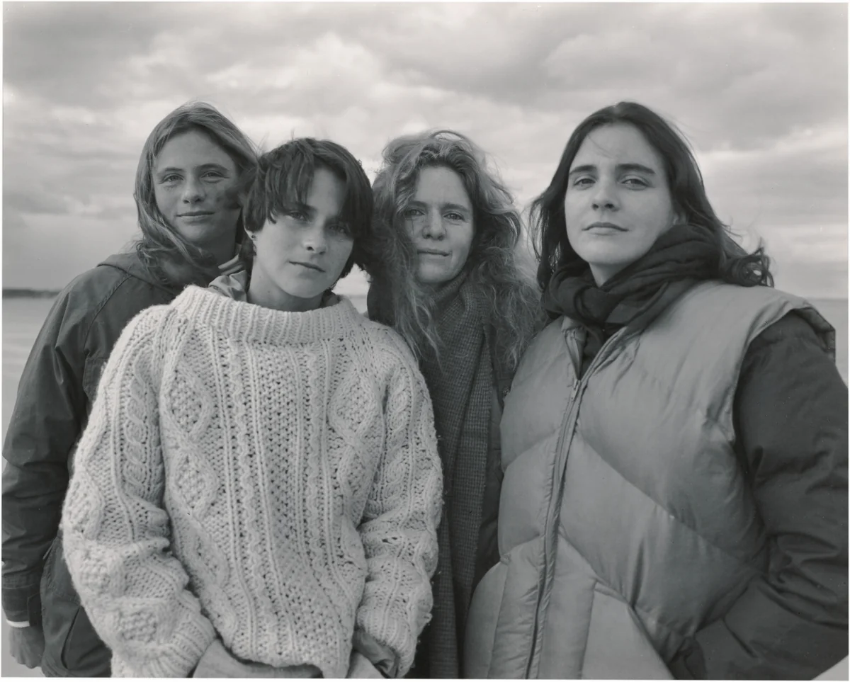 The Brown Sisters, Ipswich, Massachusetts by Nicholas Nixon, photograph, 1982