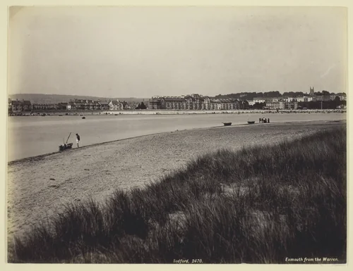 Exmouth from the Warren by Francis Bedford, photograph, 1860-1894