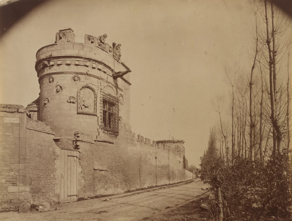 Caen. Tour des Gens d'armes by Eugène Atget, photograph, 1900